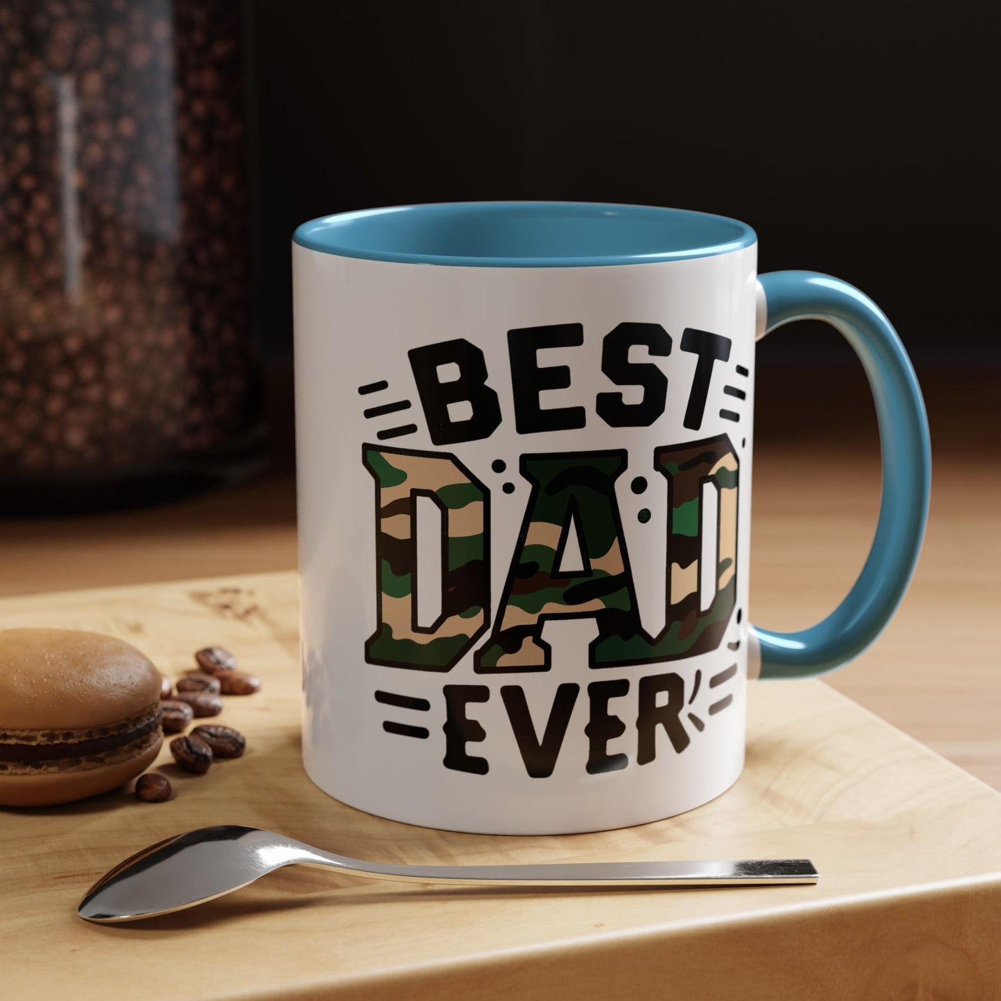 Father's Day Mug - Best Dad Ever Cammo