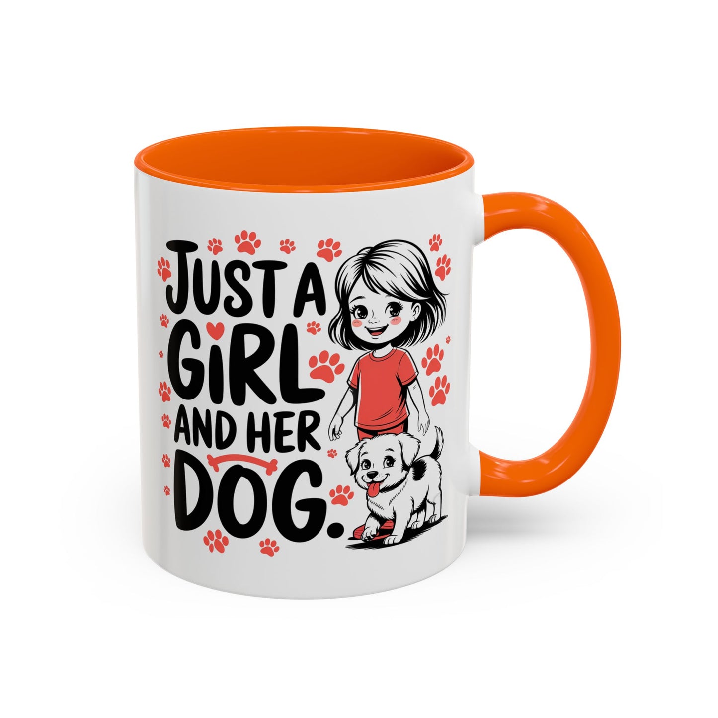 Animal Mug - Just a Girl and Her Dog