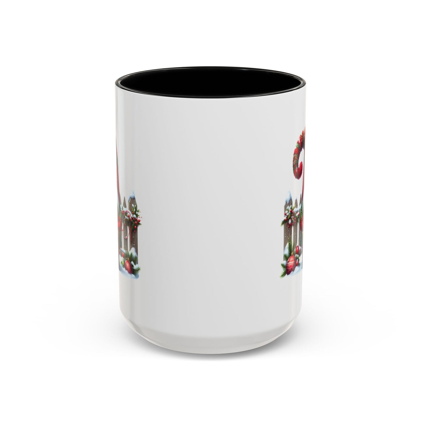 Christmas Mug - Gnome with Christmas Wreath