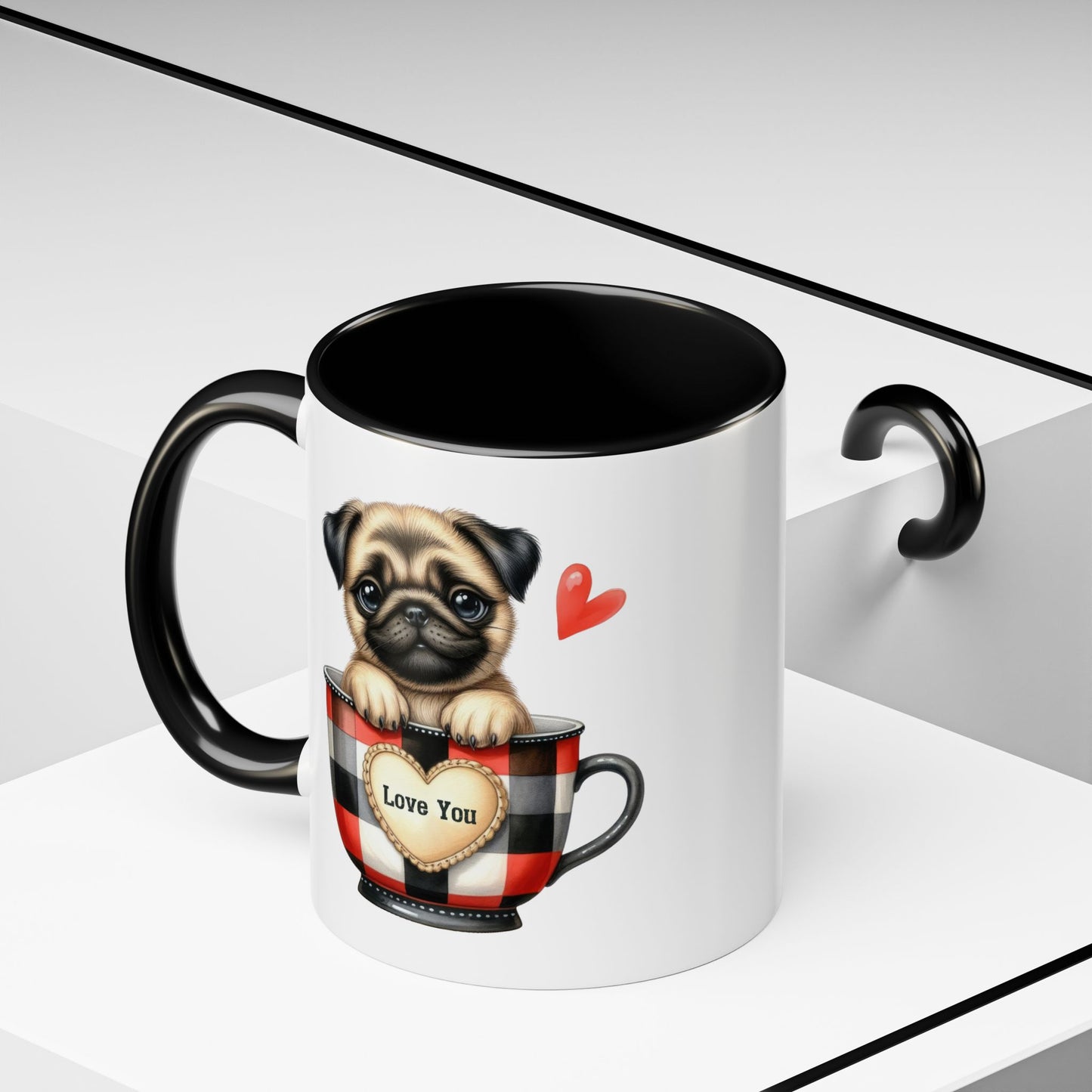 Anniversary Mug - Love You Dog Coffee Cup