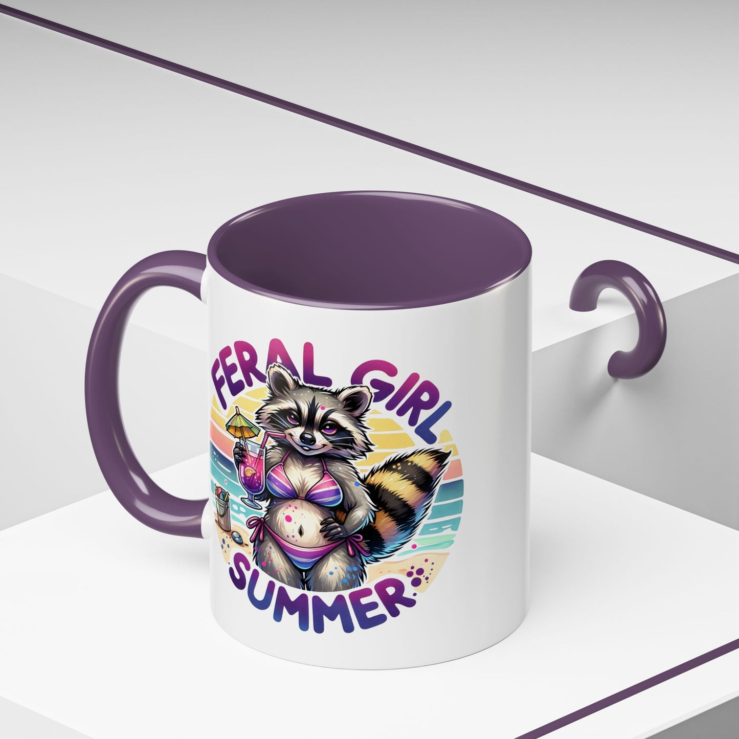 Humor Mug - Feral Girl Summer