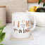 Valentine's Day Mug - I Love You A Latte