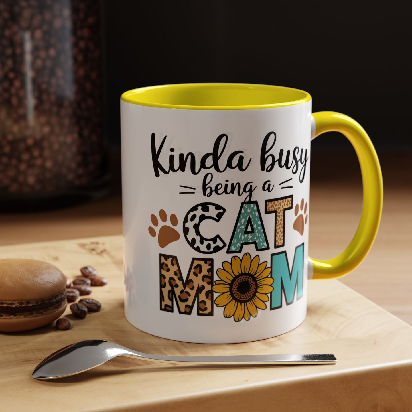 Animal Mug - Kinda Busy Being a Cat Mom
