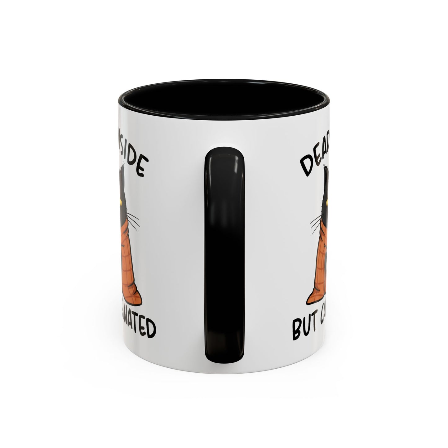 Animal Mug - Dead Inside But Caffeinated