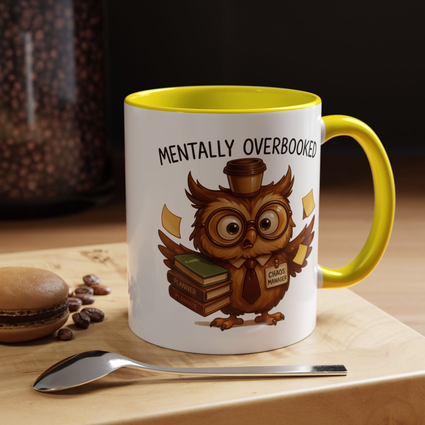 Office Mug - Mentally Overbooked