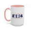 4th of July Mug - American Land of the Free Stars