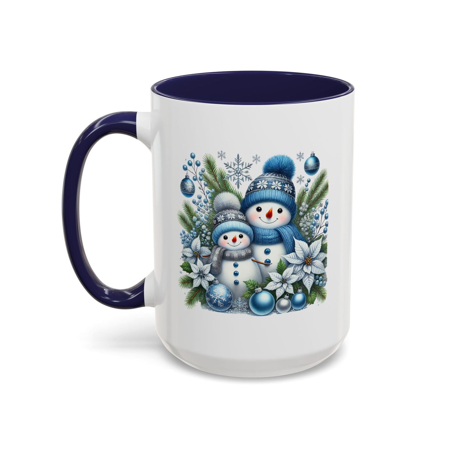 Christmas Mug - Blue Snowman Child
