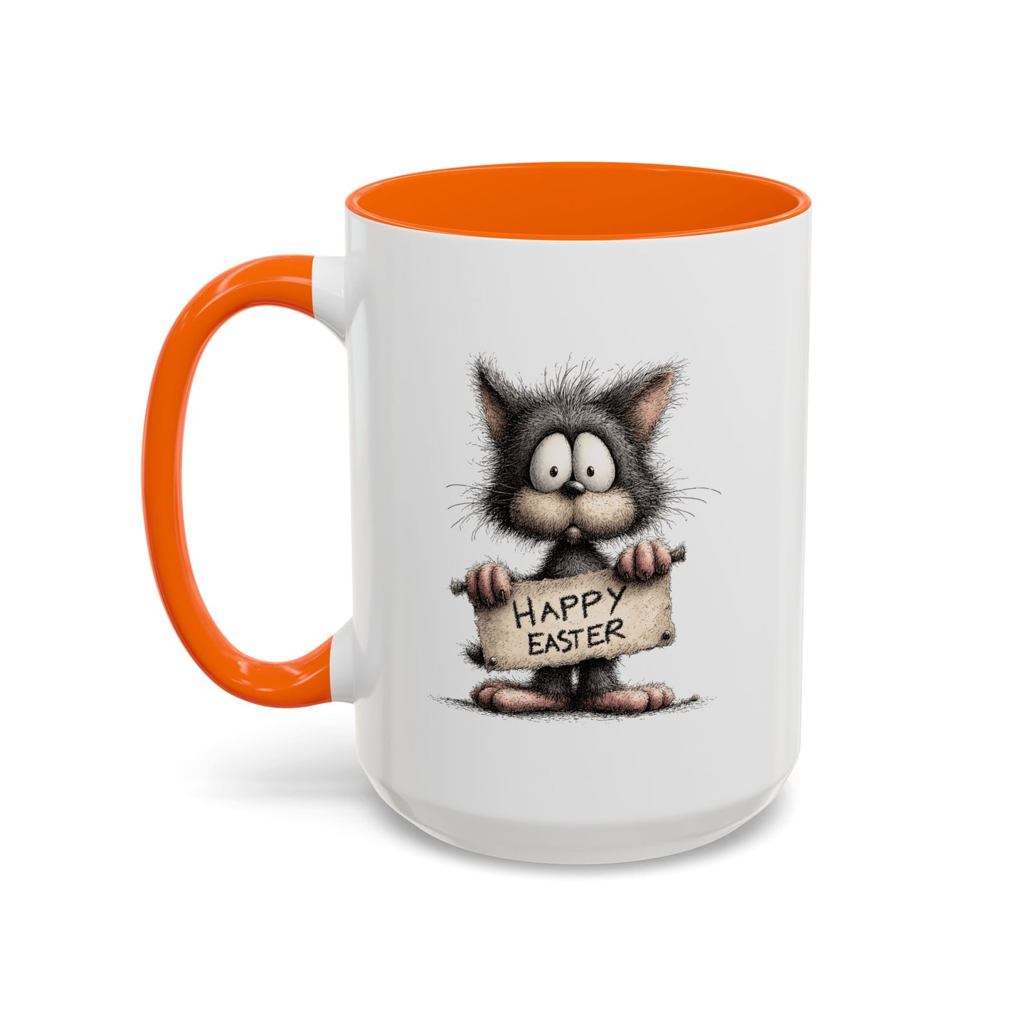 Easter Mug - Happy Easter Cat