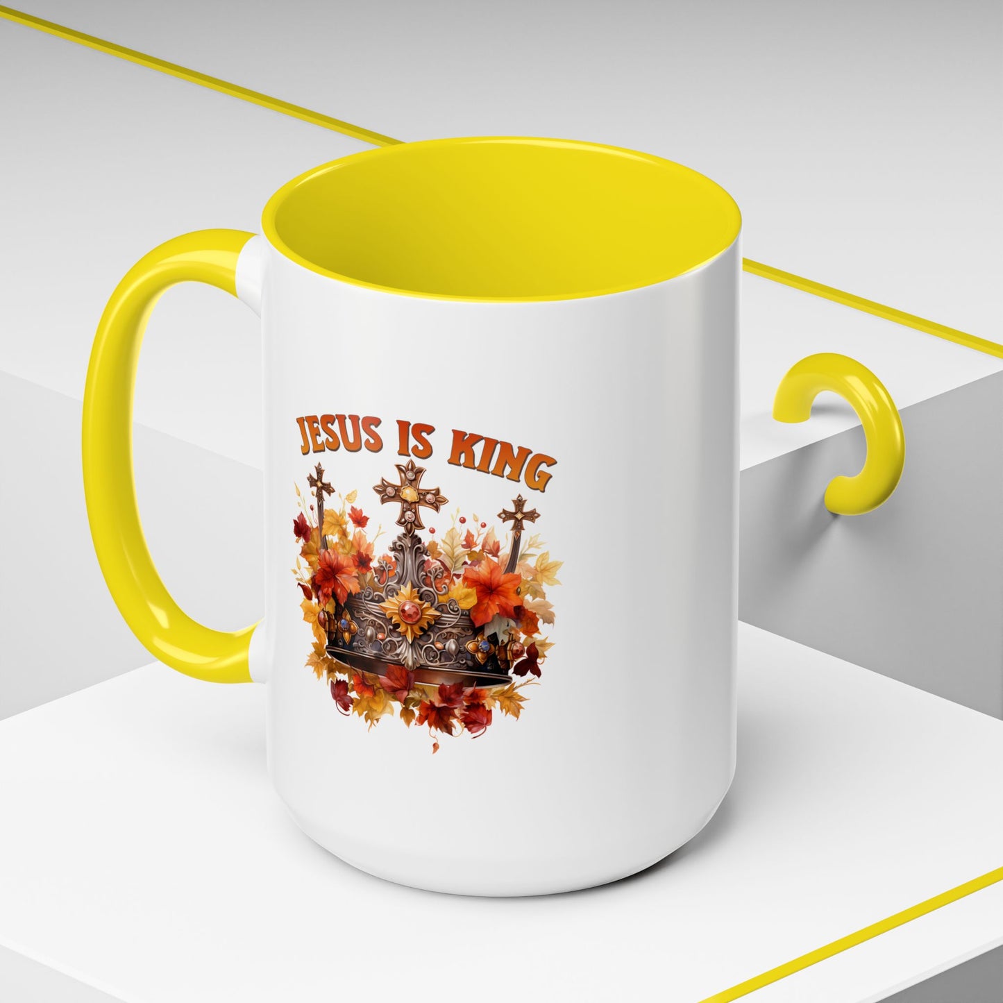 Religious Mug - Jesus Is King