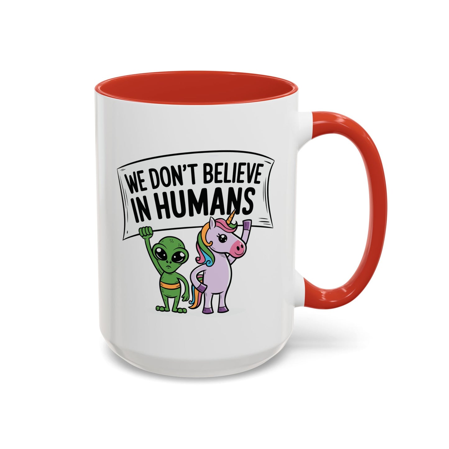 Alien Mug - We Don't Believe