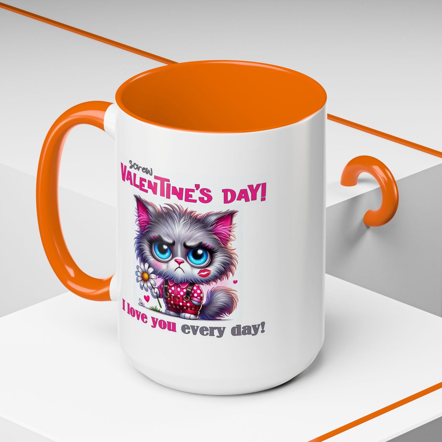 Animal Mug - Screw Valentine's Day