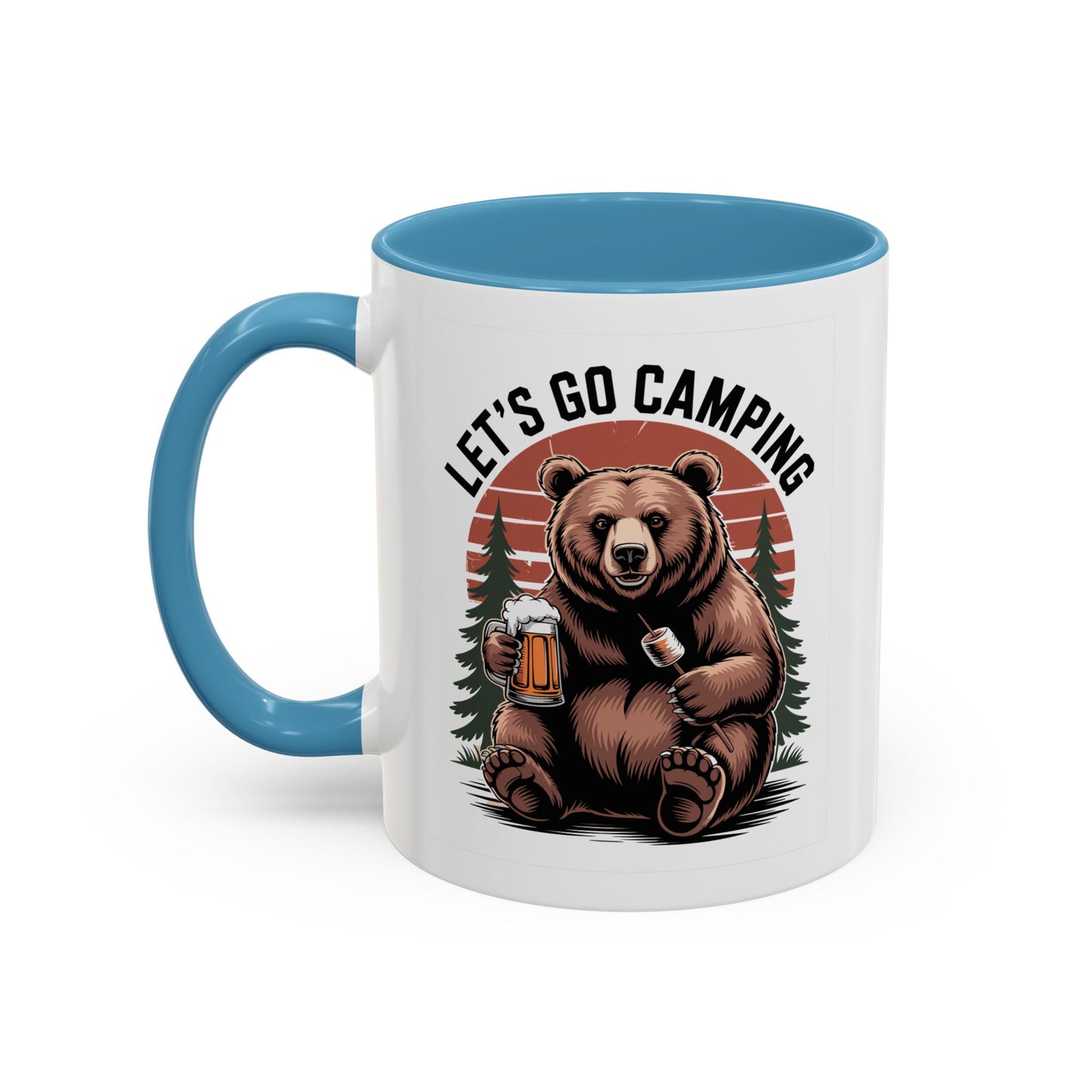 Adventure Mug - Let's Go Camping Bear