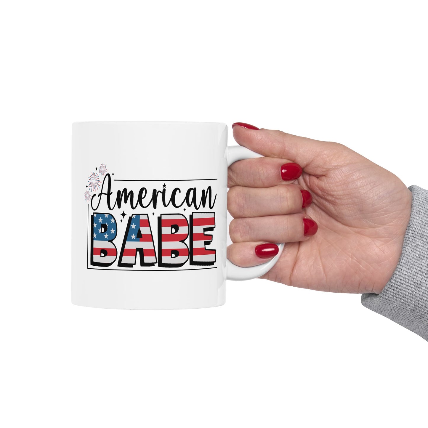 4th of July Mug - American Babe