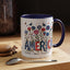 4th of July Mug - Floral America Patriotic