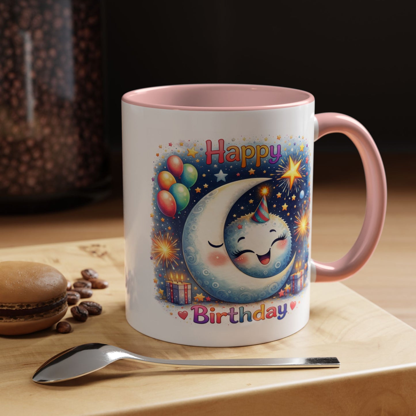 Birthday Mug - Moon and Stars