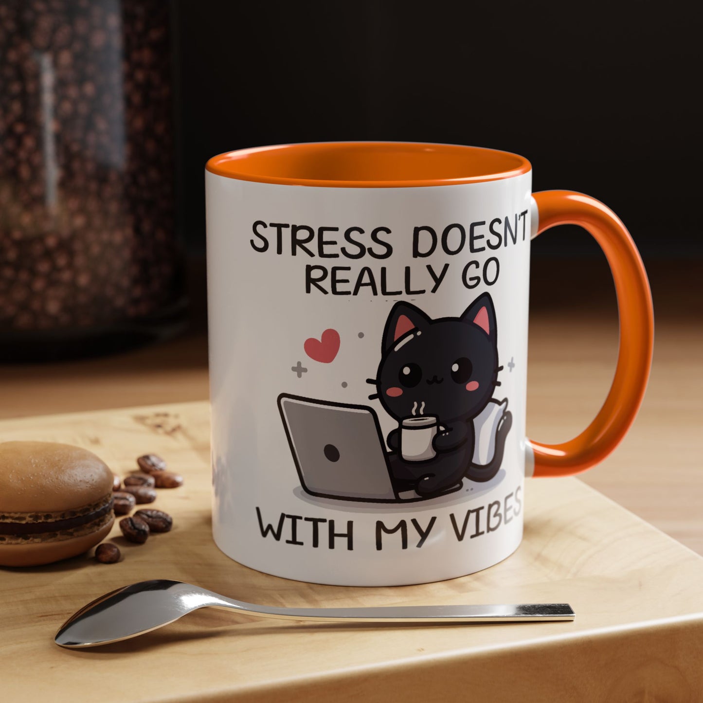 Animal Mug - Stress Doesn't Really Go