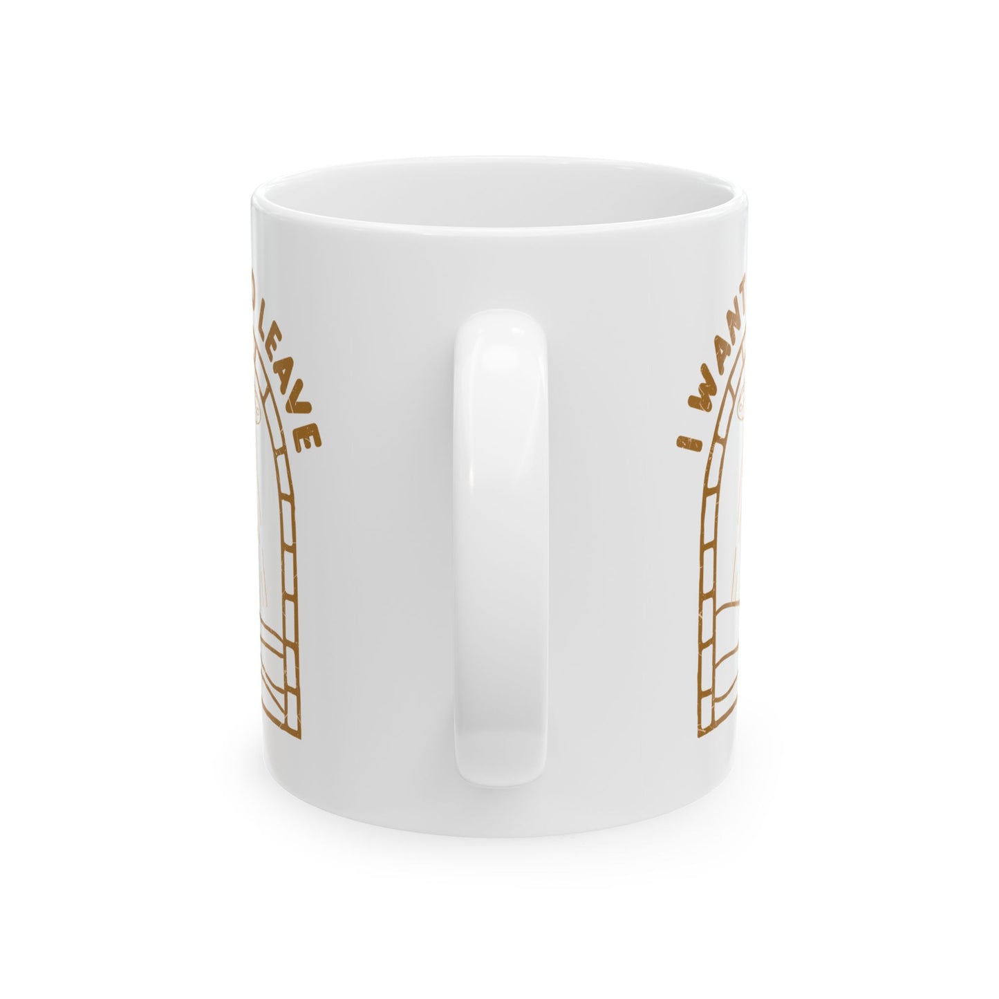 Alien Mug - I Want To Leave