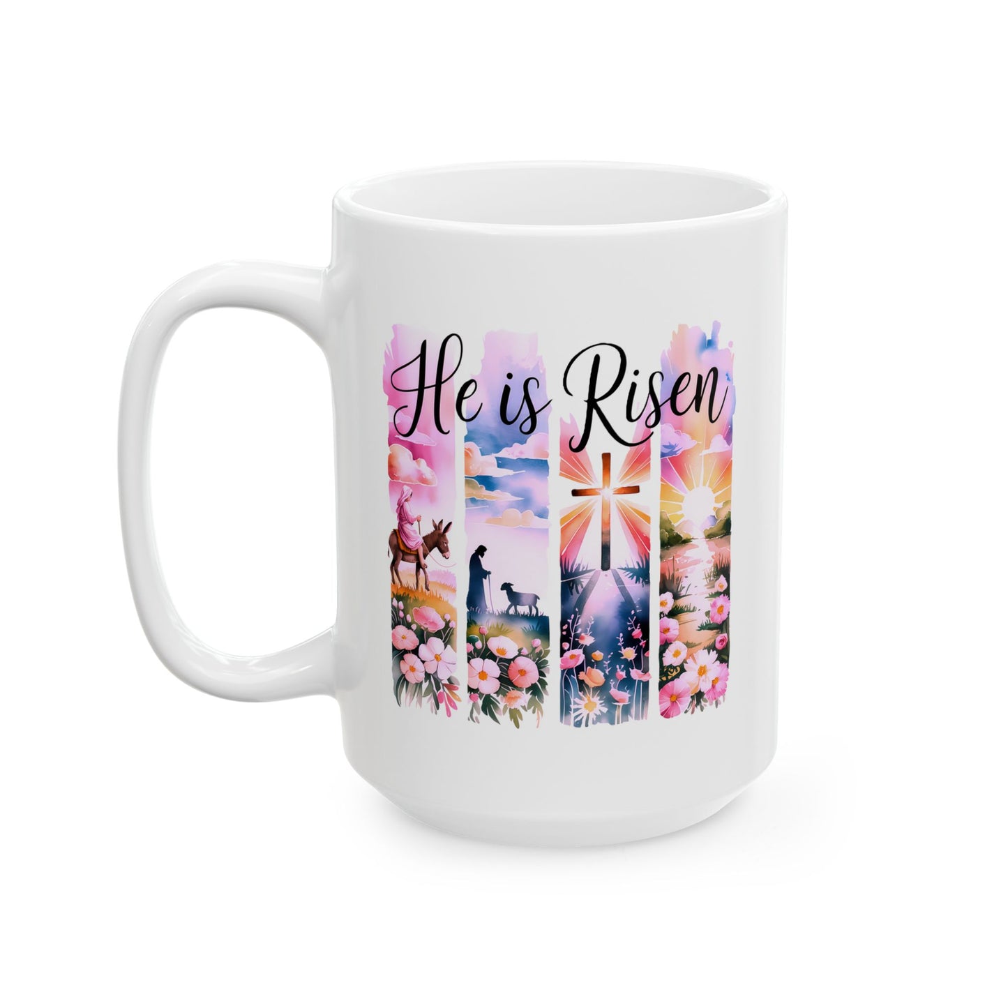 Easter Mug - He Is Risen Collage