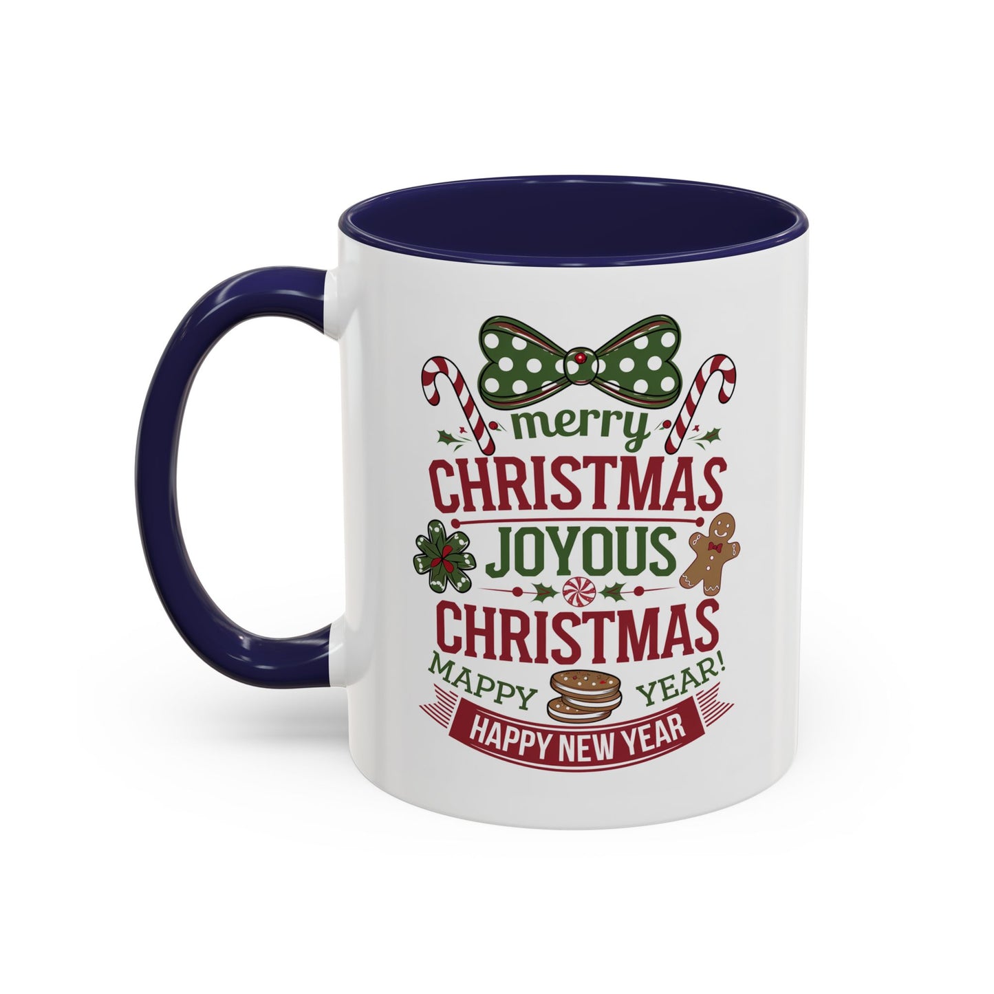 Christmas Mug - Merry Christmas Joyous Christmas Happy New Year