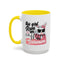 Humor Mug - This Girl Runs on Caffeine & Sarcasm