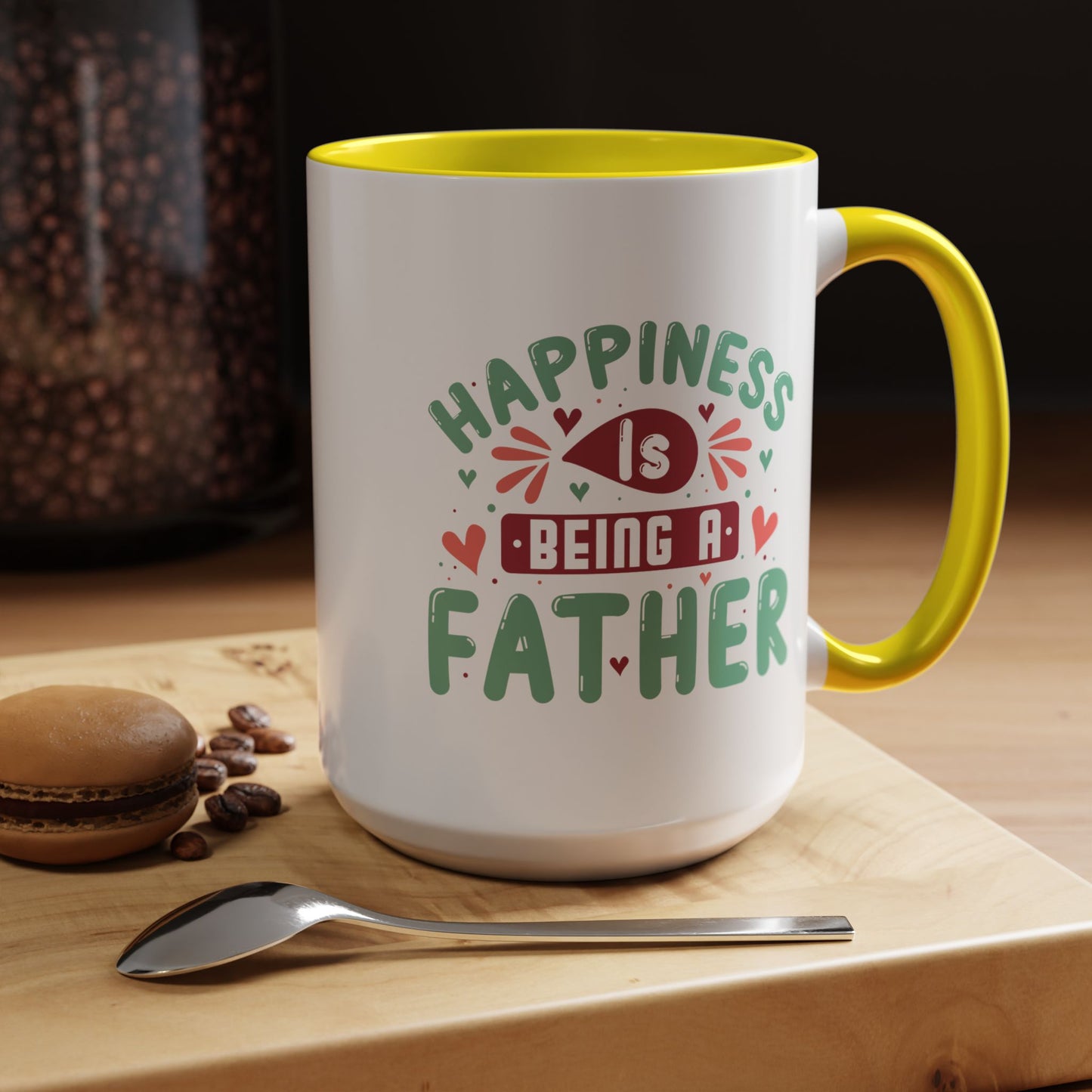Father's Day Mug - Happiness Is