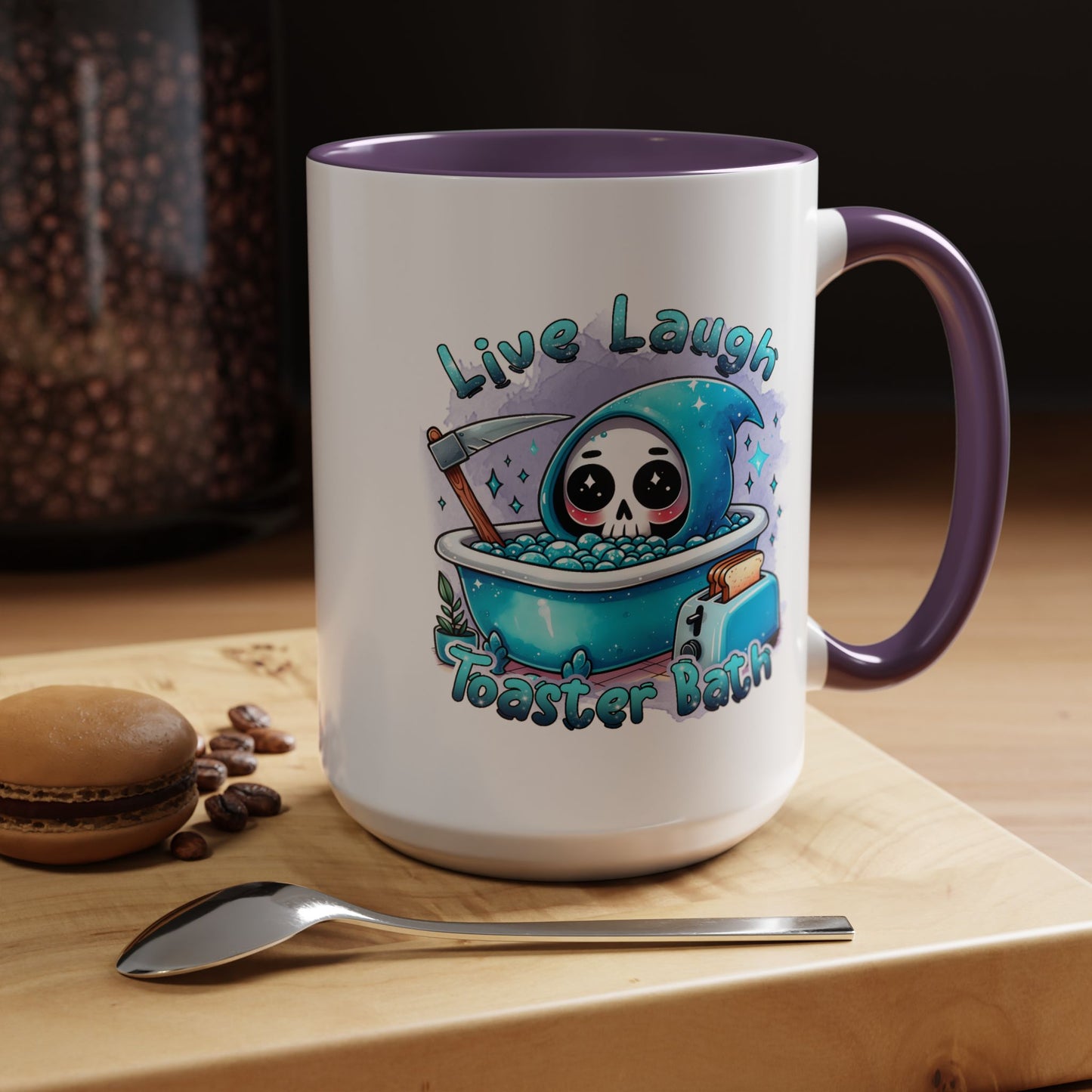 Adult Mug - Live Laugh Toaster Bath
