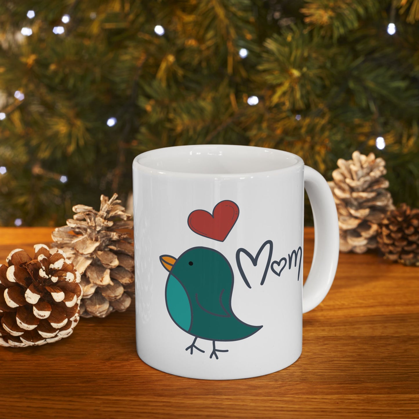 Mother's Day Mug - Mom Love Bird