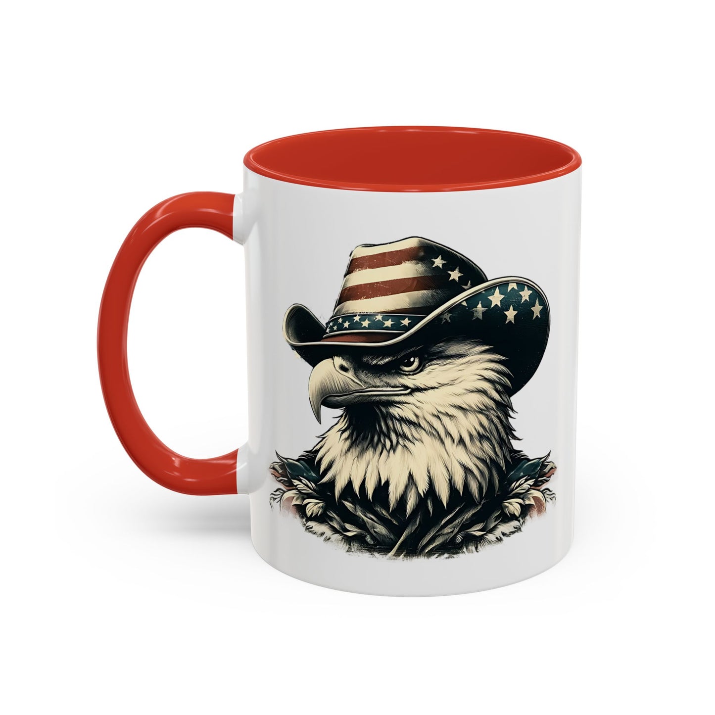 4th of July Mug - American Bald Eagle Flag 5