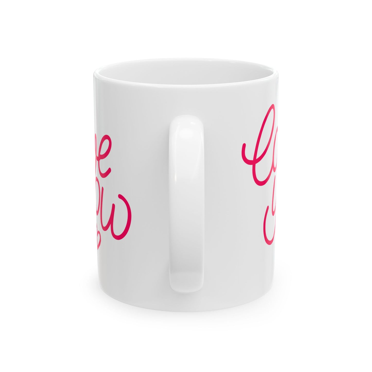 Valentine's Day Mug - Love You Hand Lettering