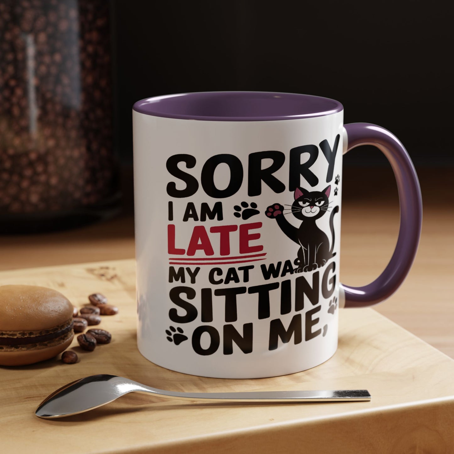 Animal Mug - Sorry I'm Late