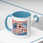 4th of July Mug - Freedom Smiley Face