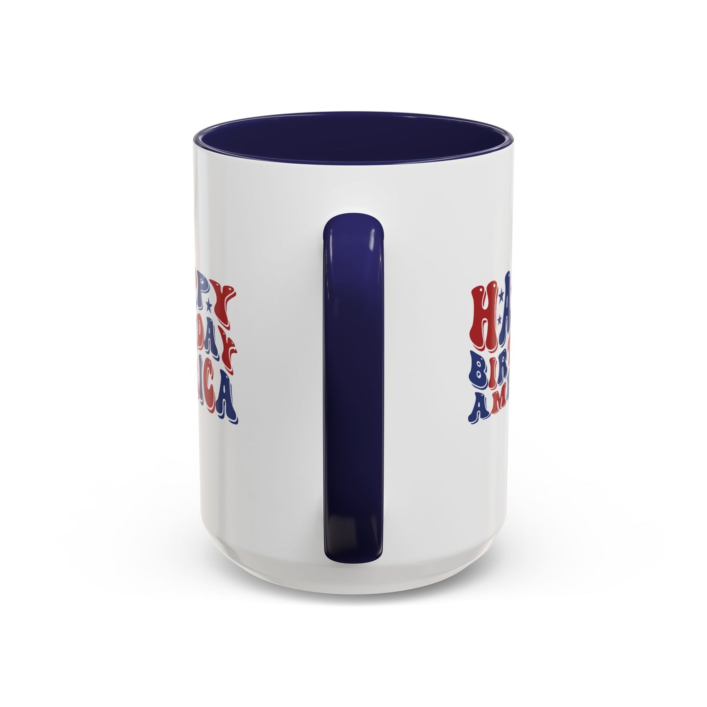 4th of July Mug - Happy Birthday America Retro