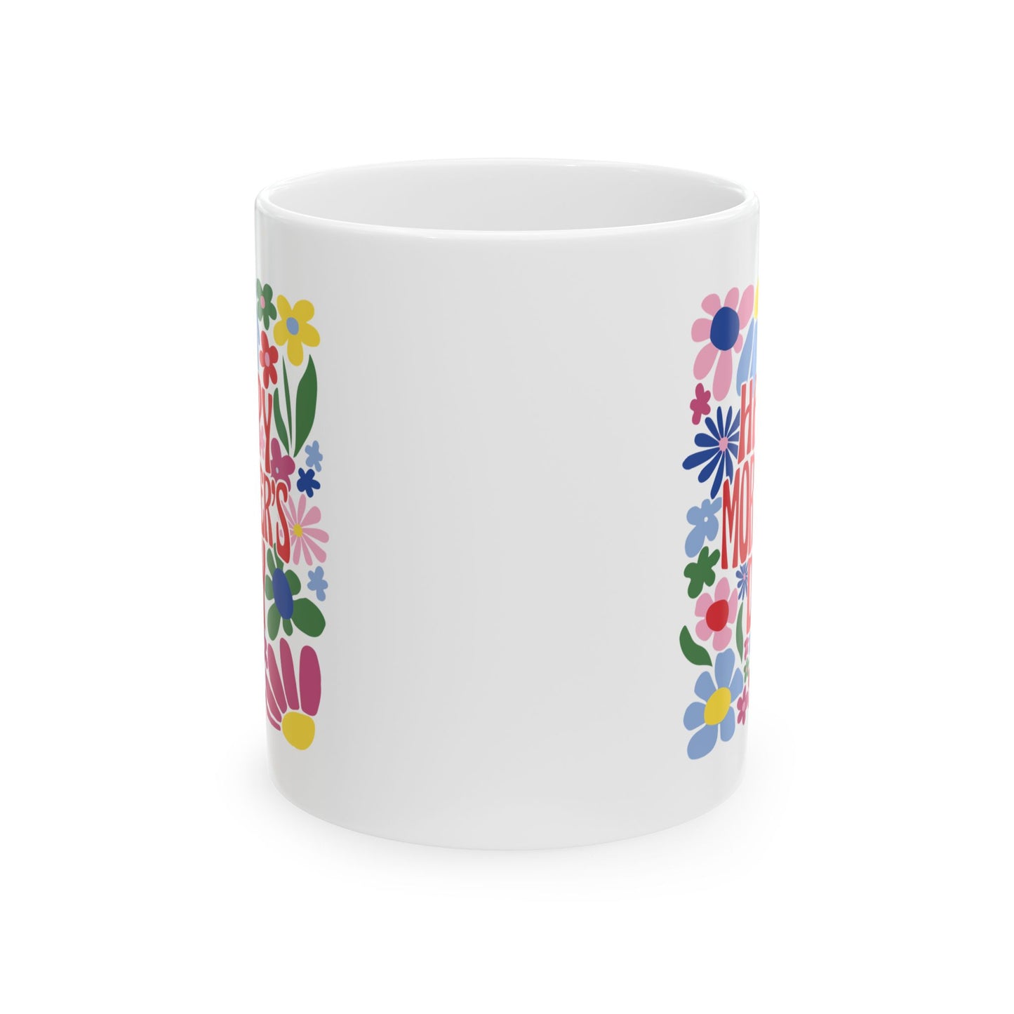 Mother's Day Mug - Happy Mother's Day Floral