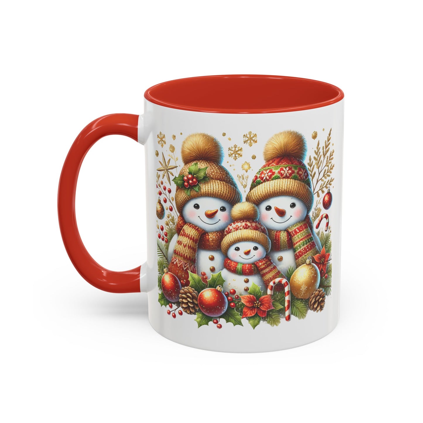 Christmas Mug - Gingerbread Snowman Family 3