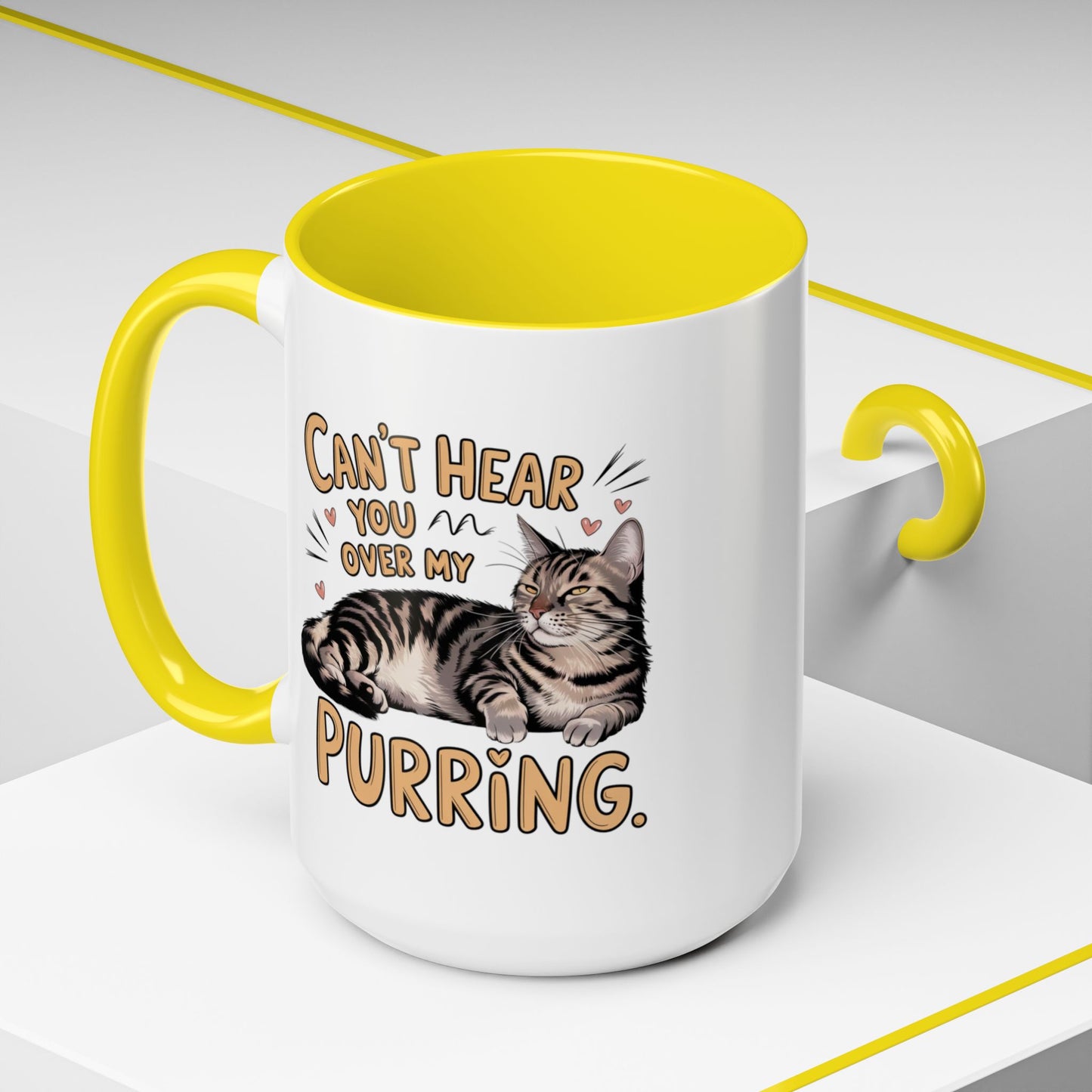 Animal Mug - Can't Hear You Over My Purring