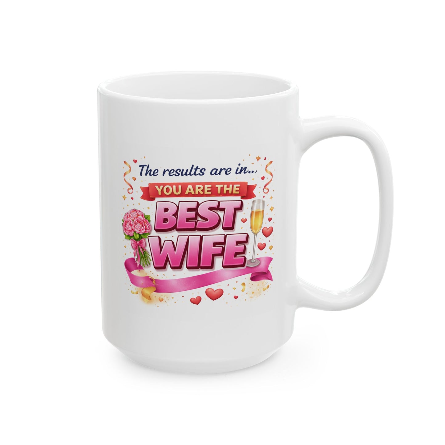 Anniversary Mug - The Results Are In You Are The Best Wife