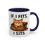 Animal Mug - If I Fits I Sits