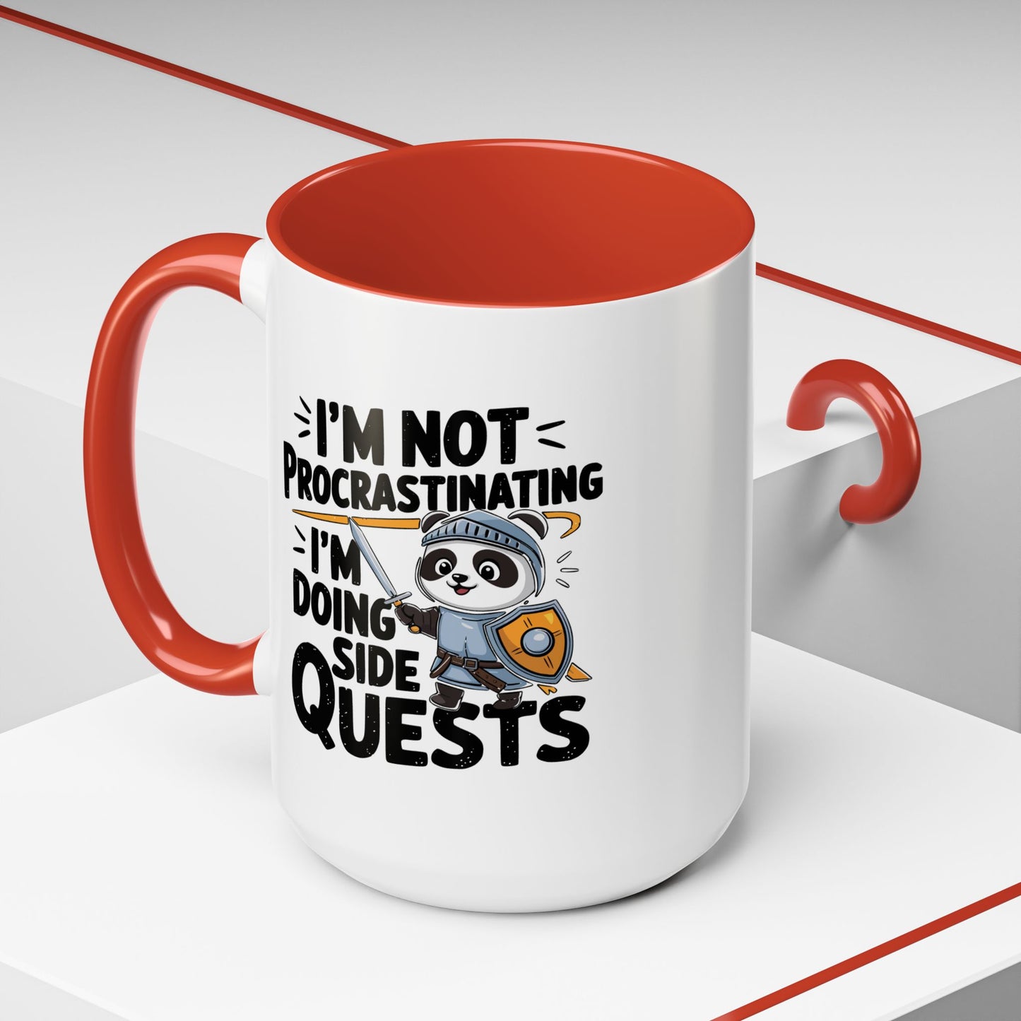 Humor Mug - I'm Not Procrastinating I'm Doing Side Quests