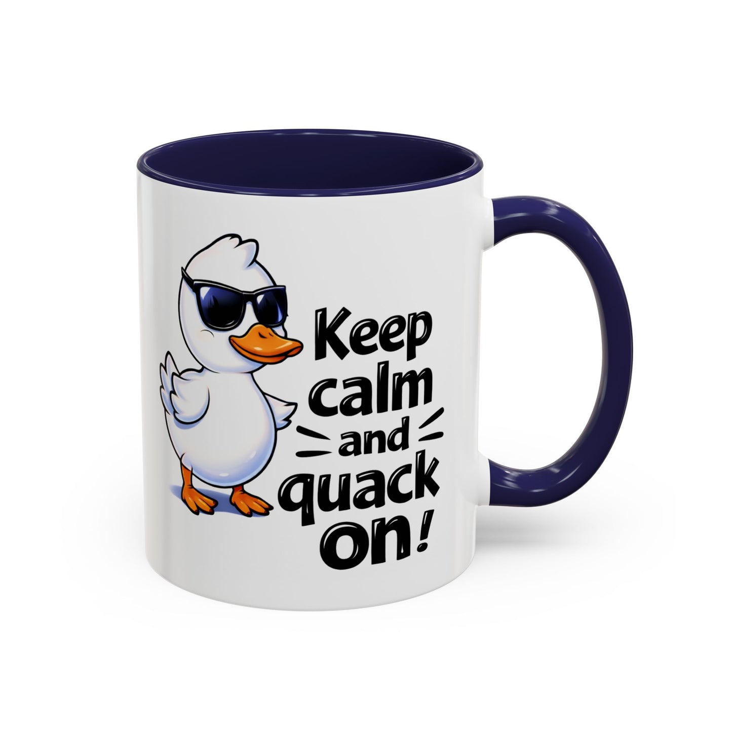 Wellness Mug - Keep Calm And Quack On