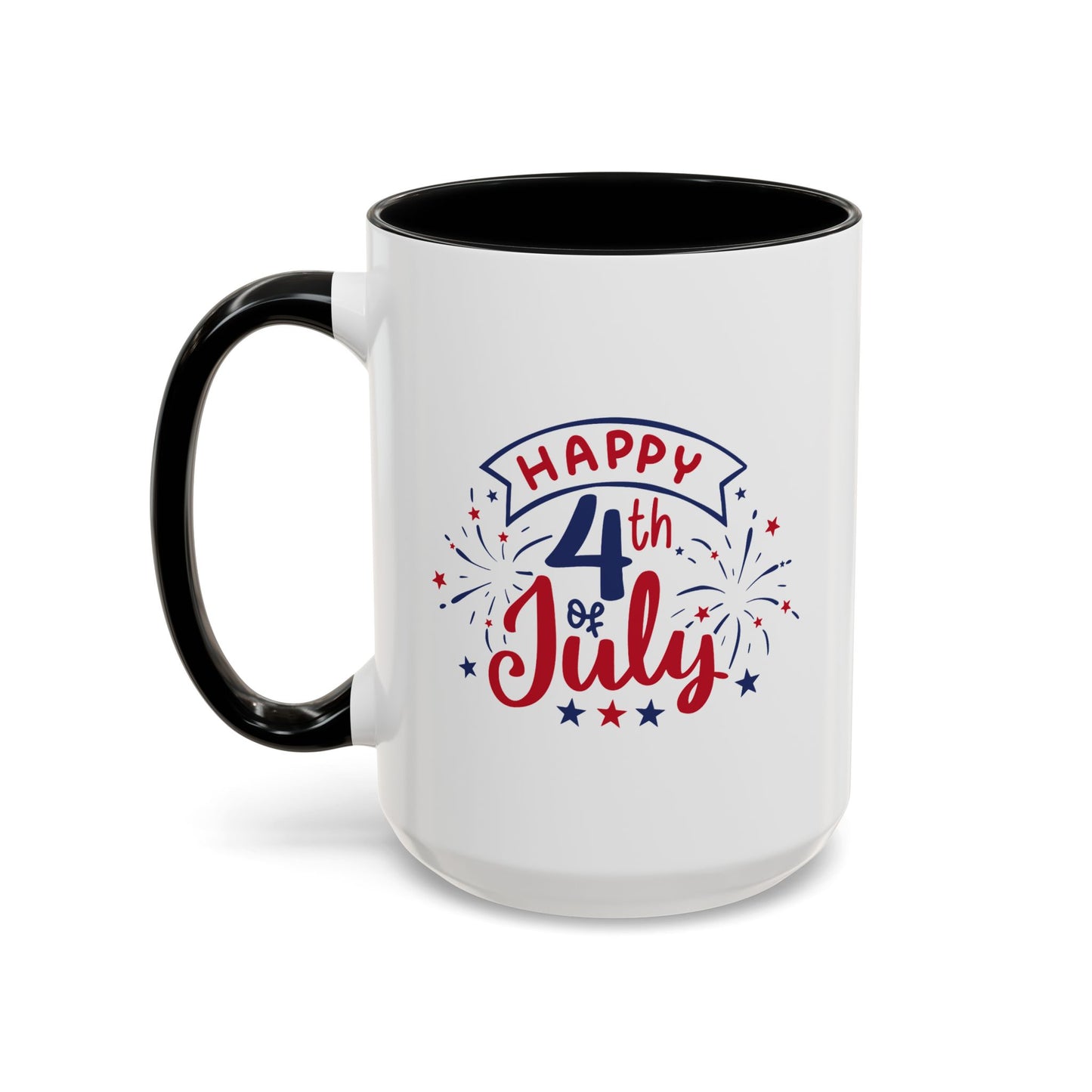 4th of July Mug - Happy 4th of July Fireworks