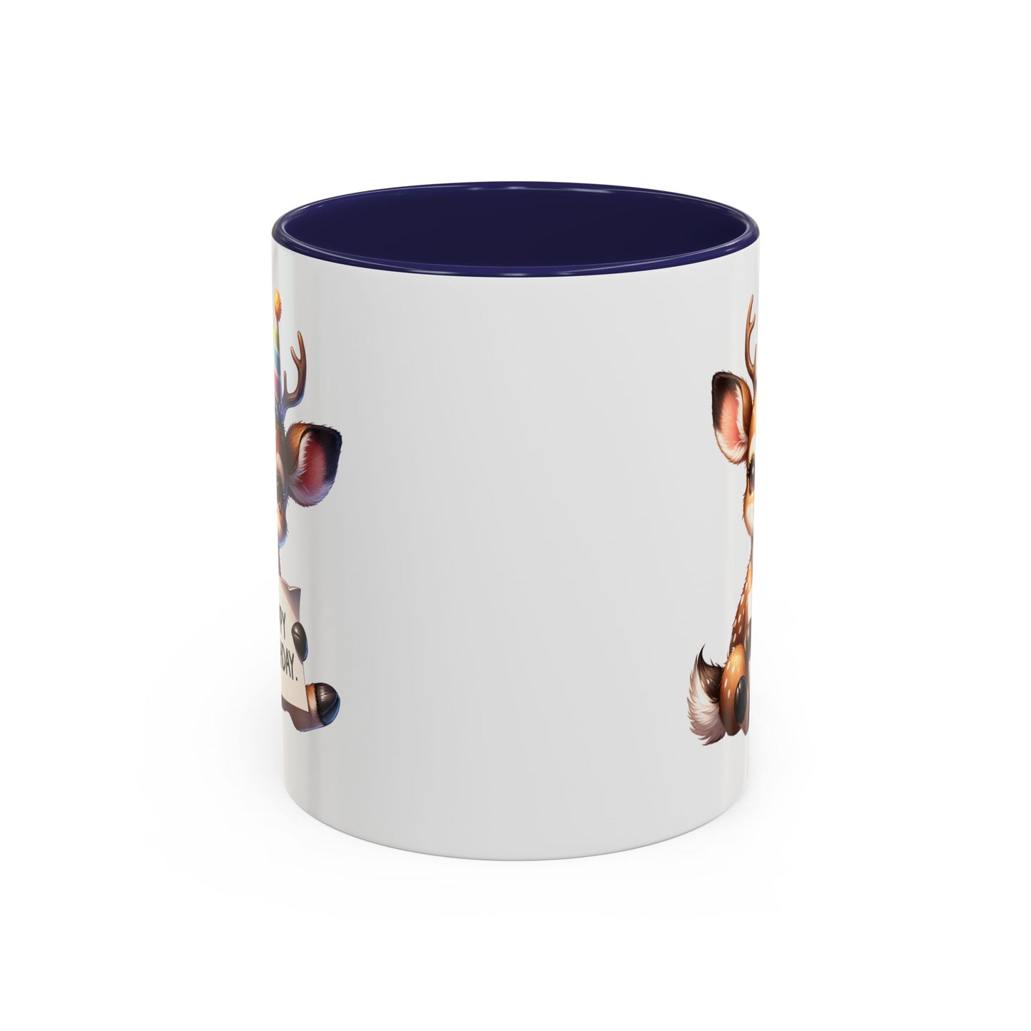 Birthday Mug - Happy Birthday Deer Clipart