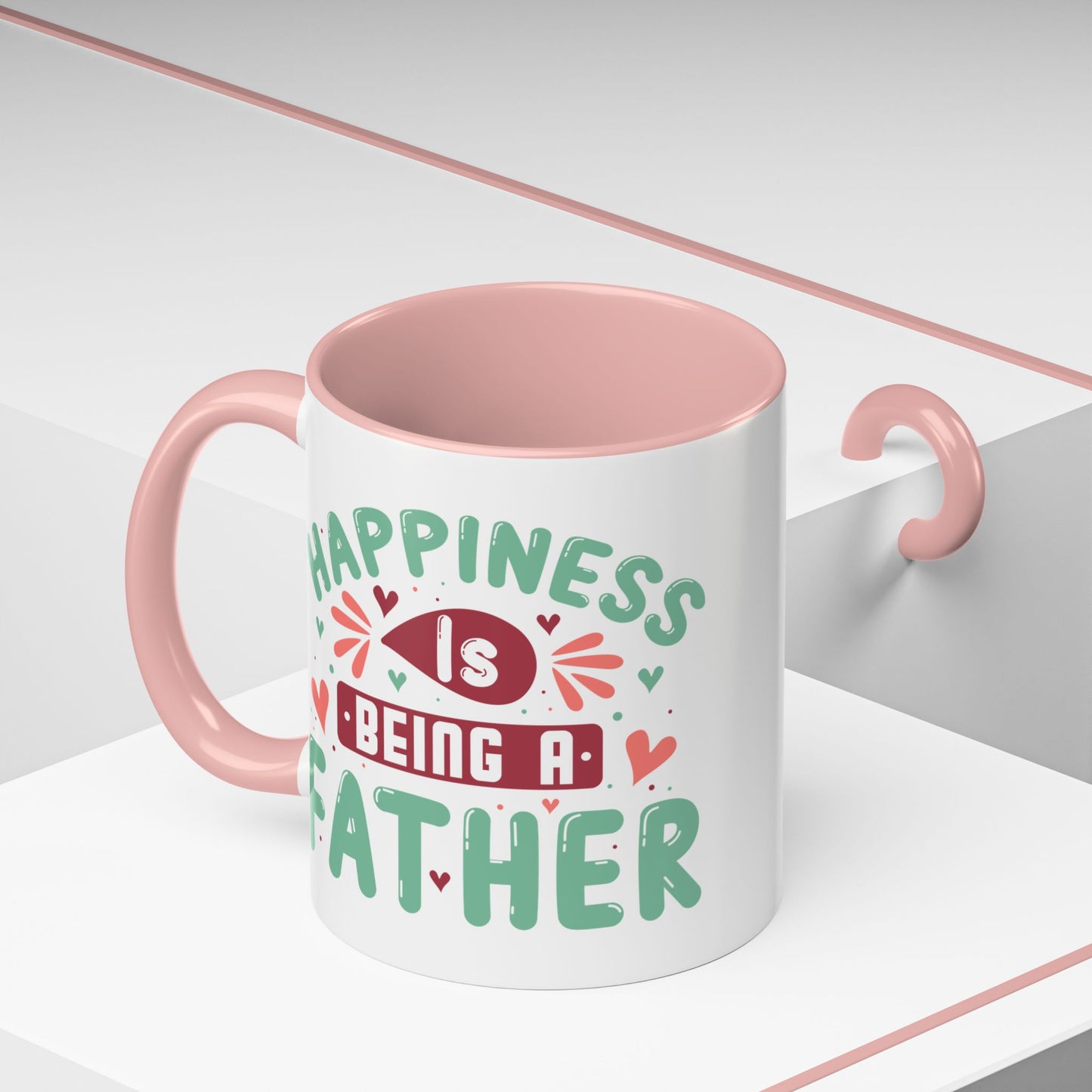 Father's Day Mug - Happiness Is