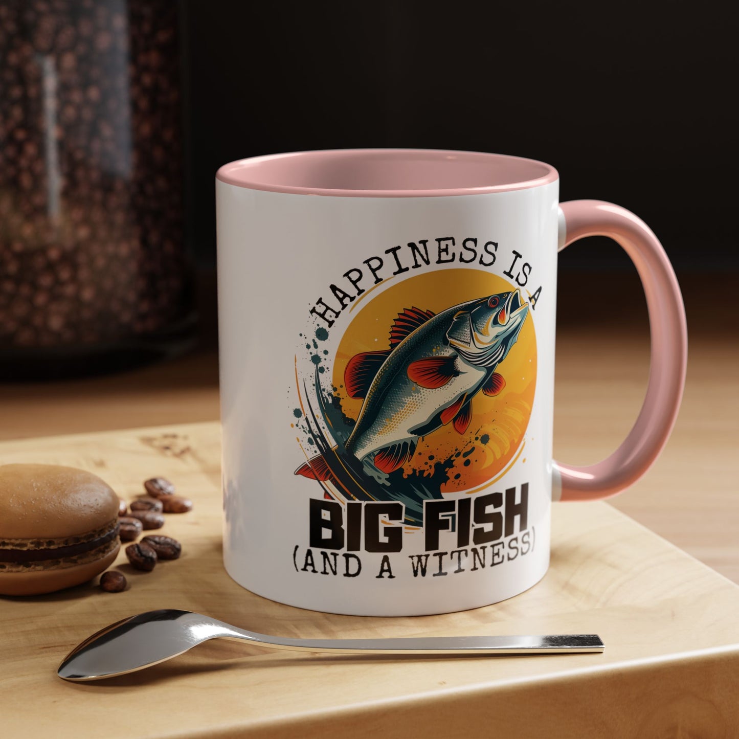 Adventure Mug - Happiness Is A Big Fish