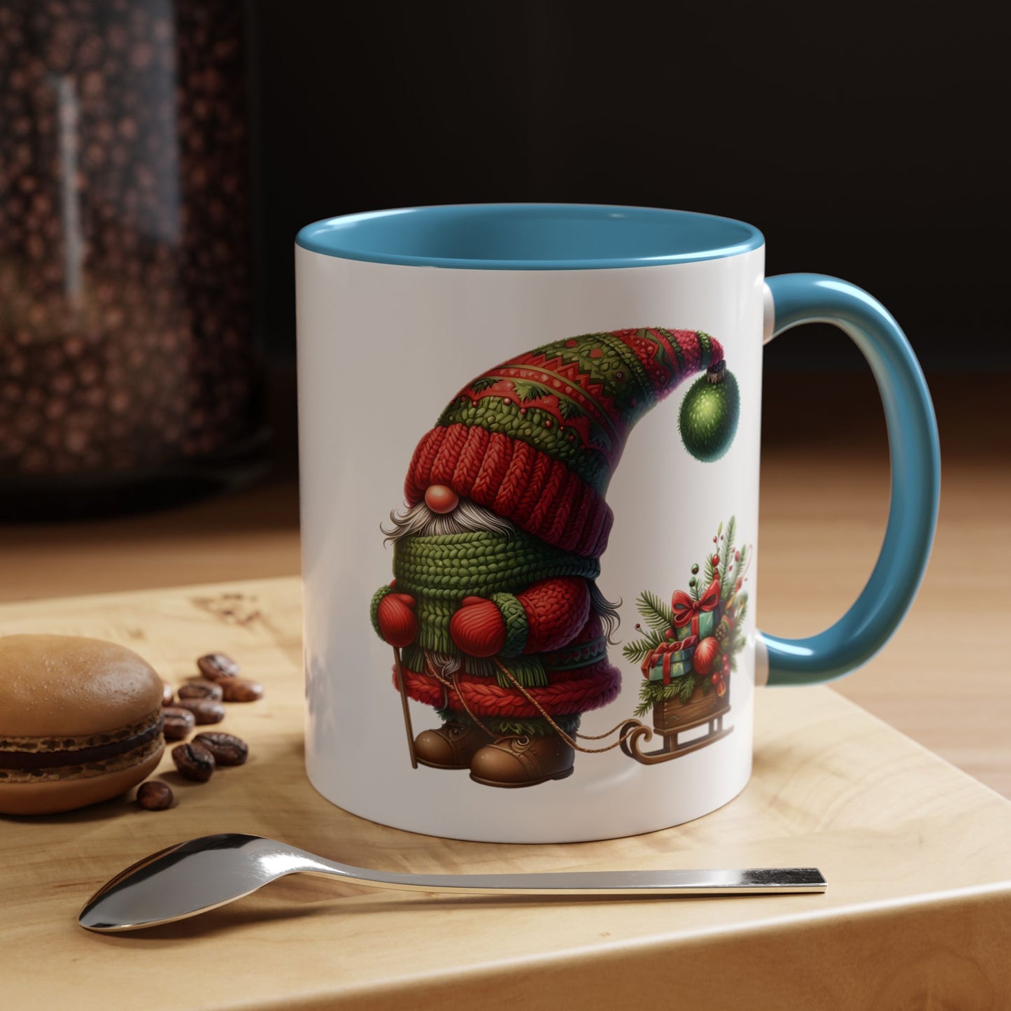 Christmas Mug - Gone with Miniature Sleigh