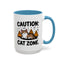 Animal Mug - Caution: Cat Zone