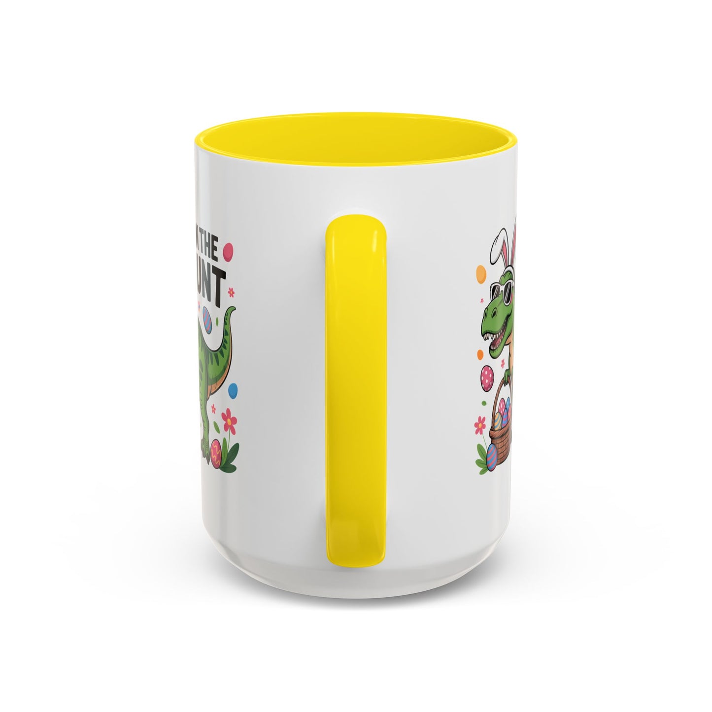 Easter Mug - On The Hunt Dinosaur