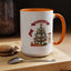 Christmas Mug - Merry Christmas Banner Tree Presents