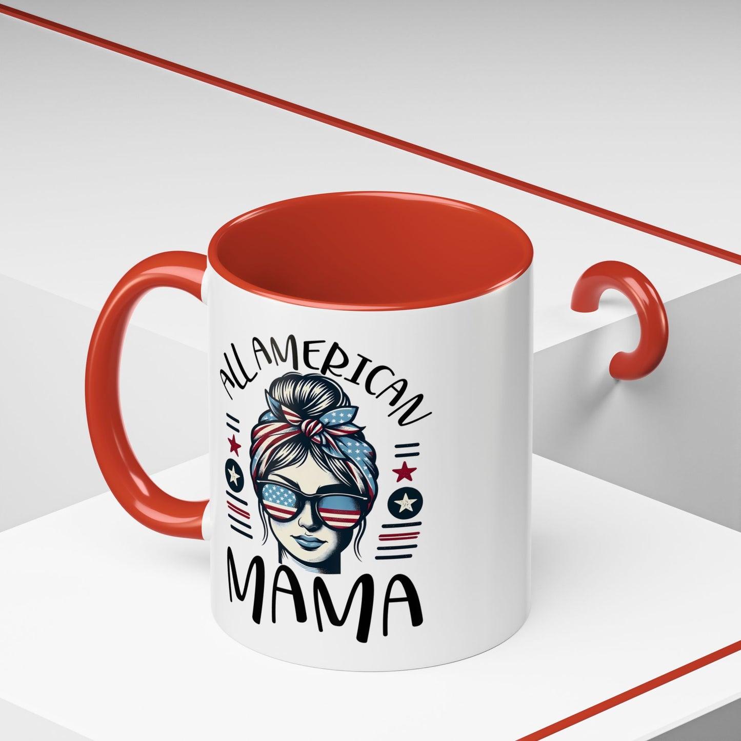 4th of July Mug - All American Mama