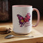 Birthday Mug - Butterfly Flowers