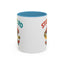 Humor Mug - Stay Weird Mushroom Skateboard